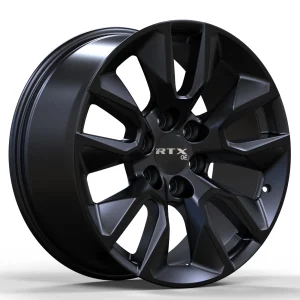 RTX Wheels – GM-05 – Black – 20″x9″ 28mm – All weather Wheels – 507435